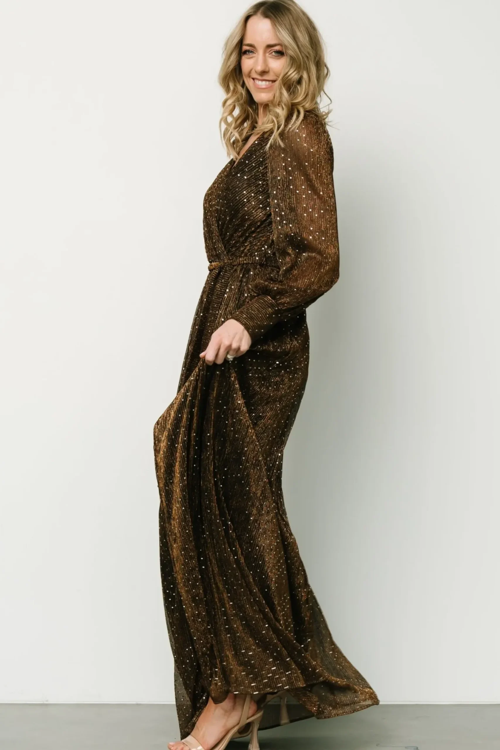 Baltic Born SALE|Abigail Sparkle Gown | Bronze