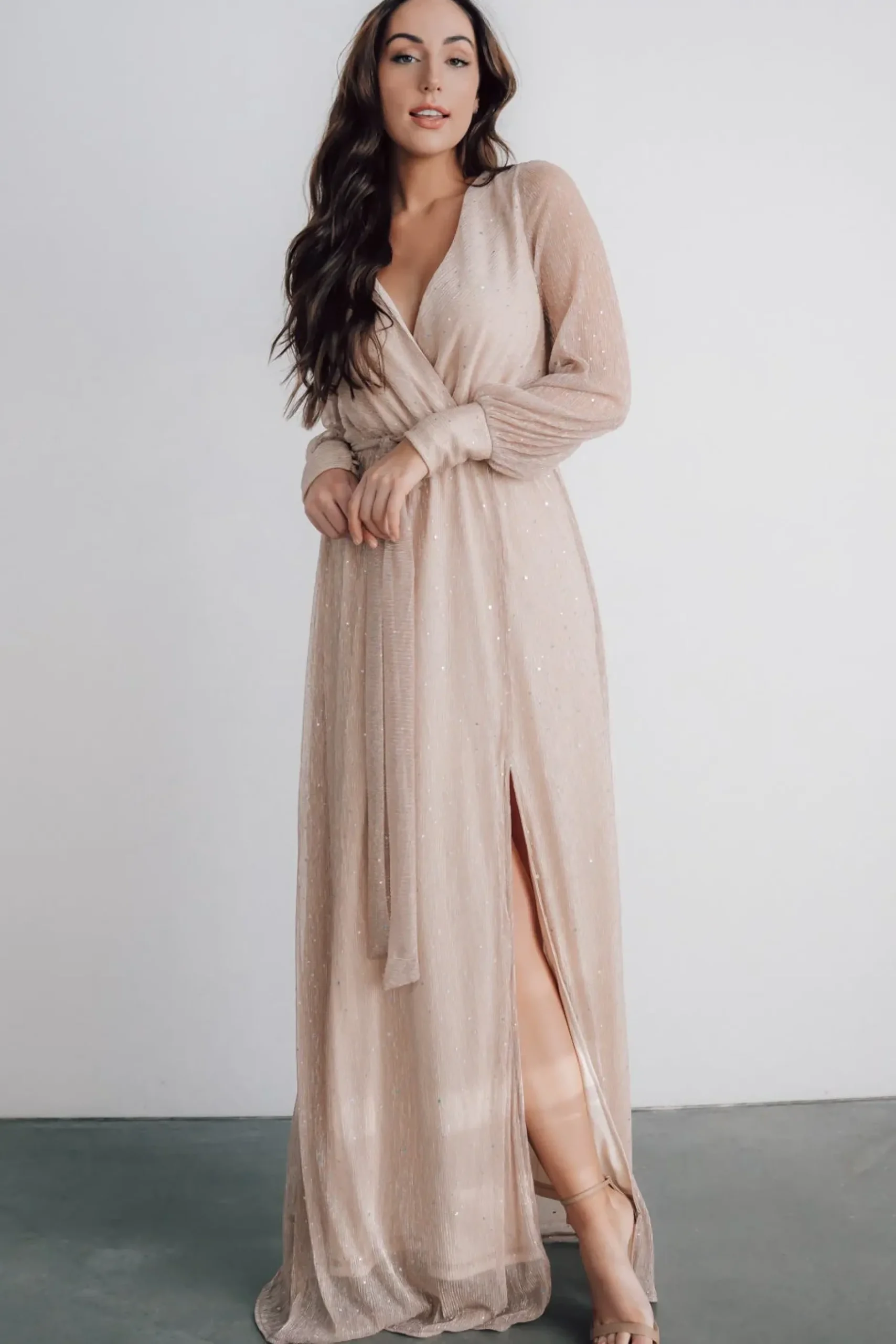 Baltic Born SALE|Abigail Sparkle Gown | Champagne
