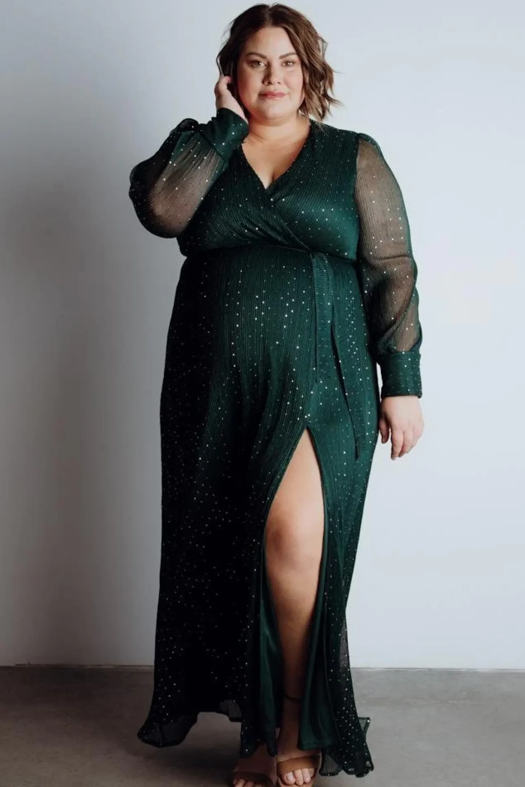 Baltic Born SALE|Abigail Sparkle Gown | Emerald