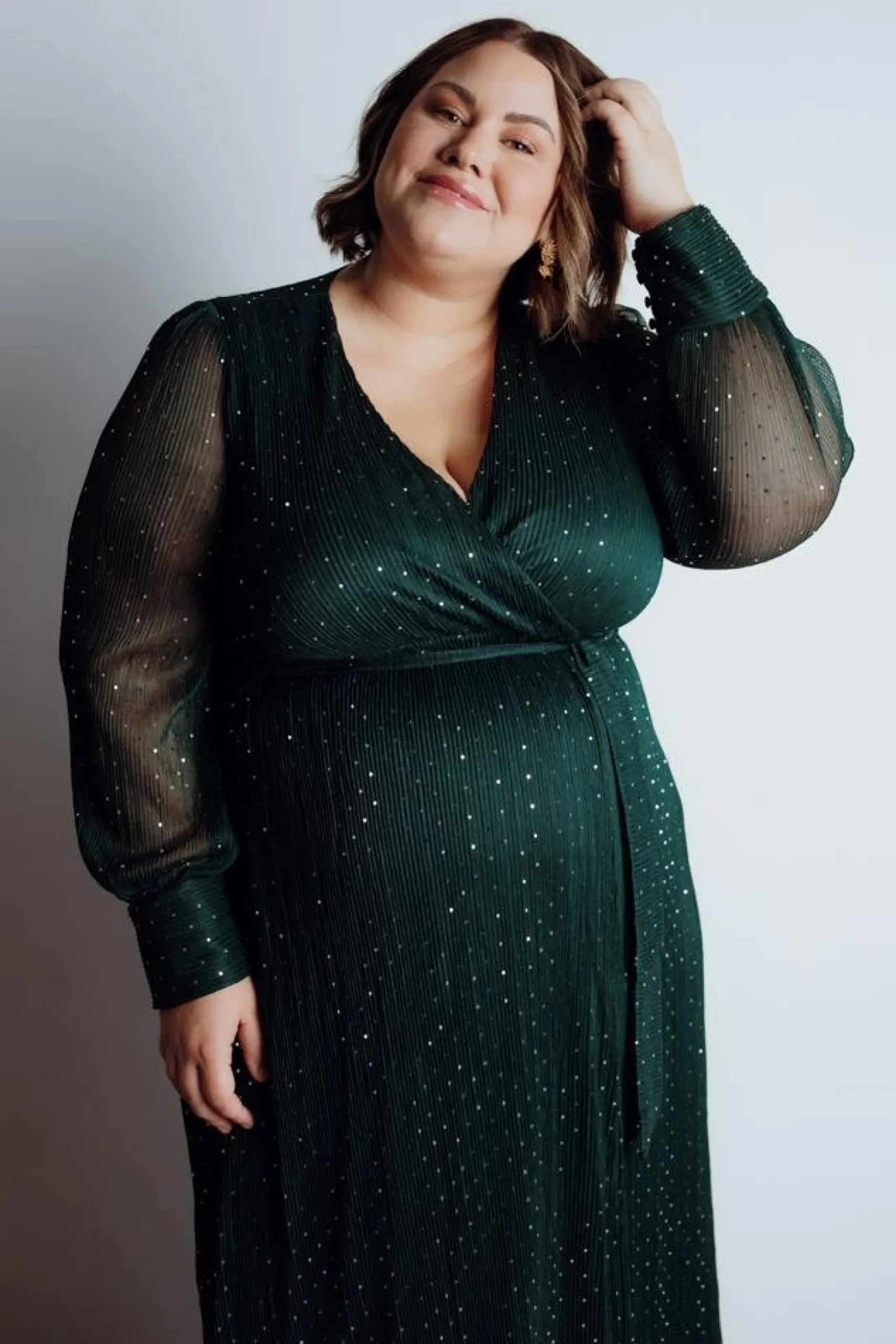 Baltic Born SALE|Abigail Sparkle Gown | Emerald