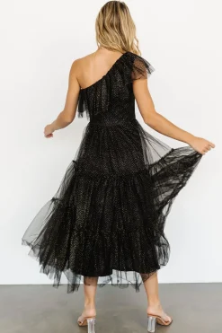 Baltic Born SALE|Anessa Tulle Dress | Black + Gold