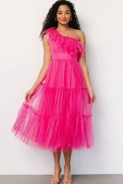 Baltic Born SALE|Anessa Tulle Dress | Fuchsia