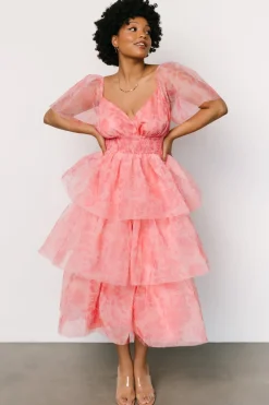 Baltic Born tulle styles|Antoinette Tulle Tiered Dress | Rose Floral