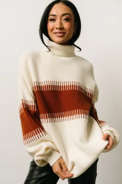 Baltic Born WINTER ESSENTIALS|TOPS|Antonov Turtle Neck Sweater | Cream + Spice