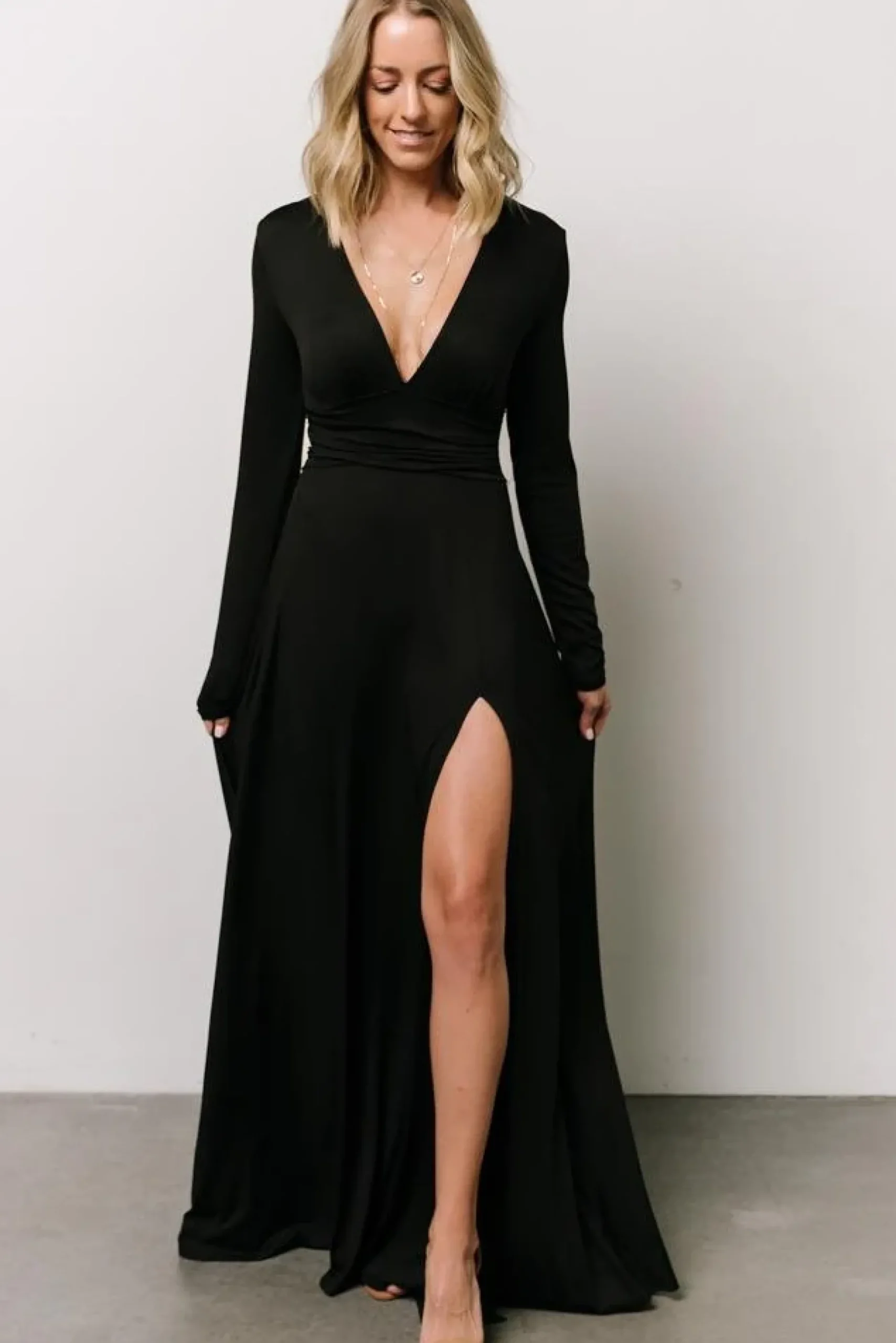 Baltic Born maxi dresses|WEDDING SUITE|Arianna Maxi Dress | Black
