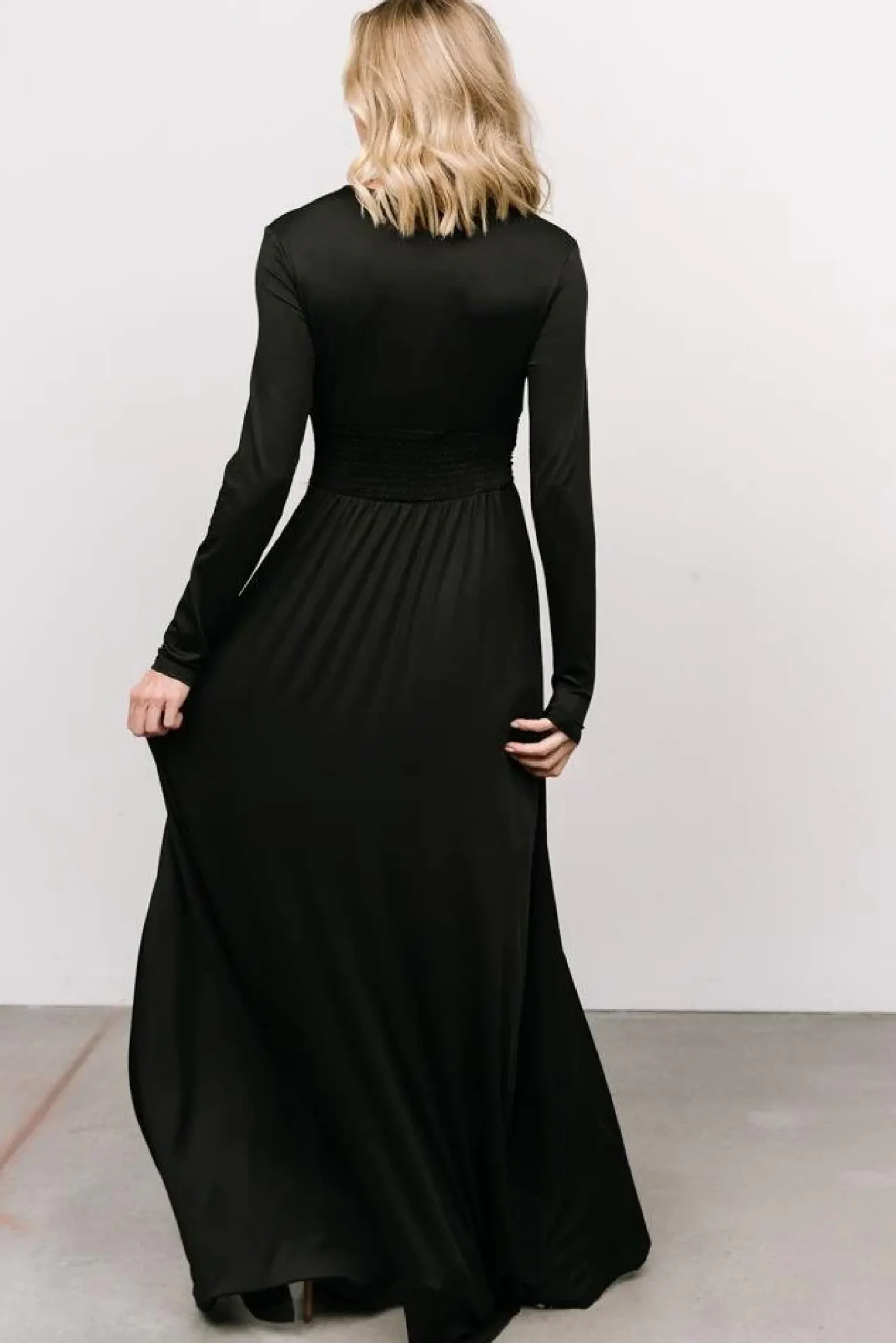Baltic Born maxi dresses|WEDDING SUITE|Arianna Maxi Dress | Black