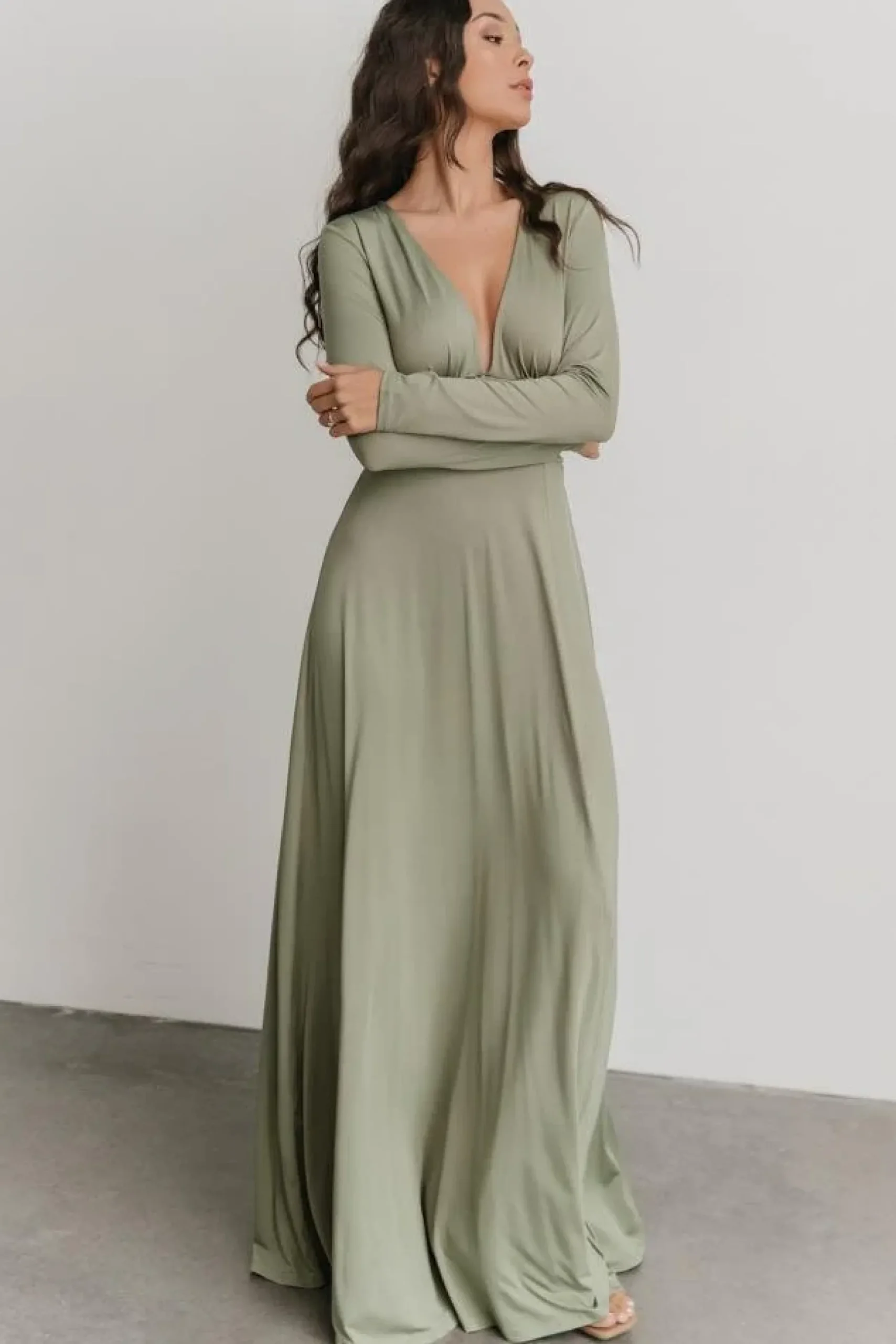 Baltic Born maxi dresses|WEDDING SUITE|Arianna Maxi Dress | Dusty Sage