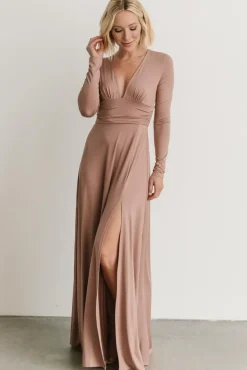 Baltic Born maxi dresses|WEDDING SUITE|Arianna Maxi Dress | Dusty Mauve