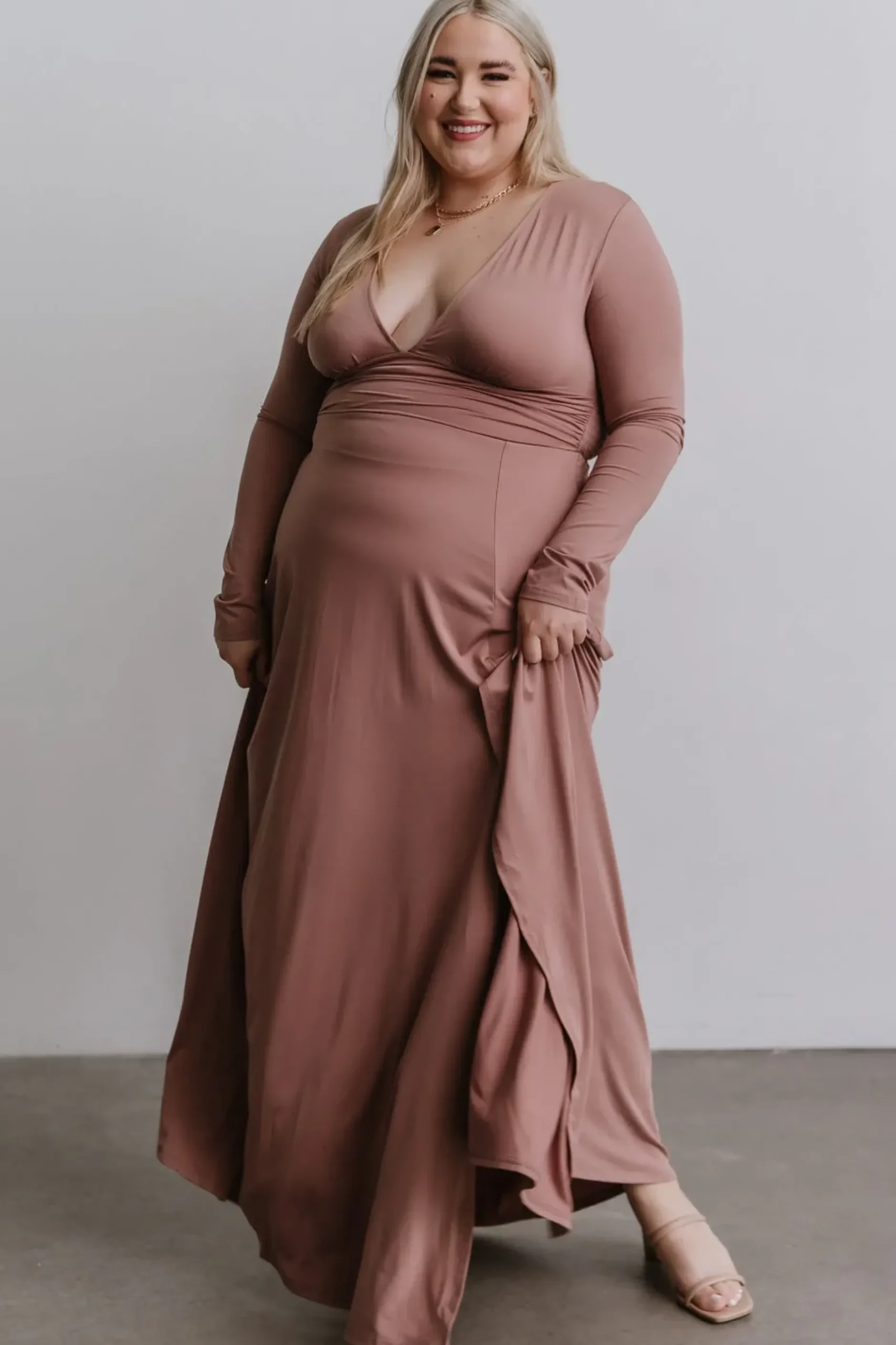 Baltic Born maxi dresses|WEDDING SUITE|Arianna Maxi Dress | Dusty Mauve