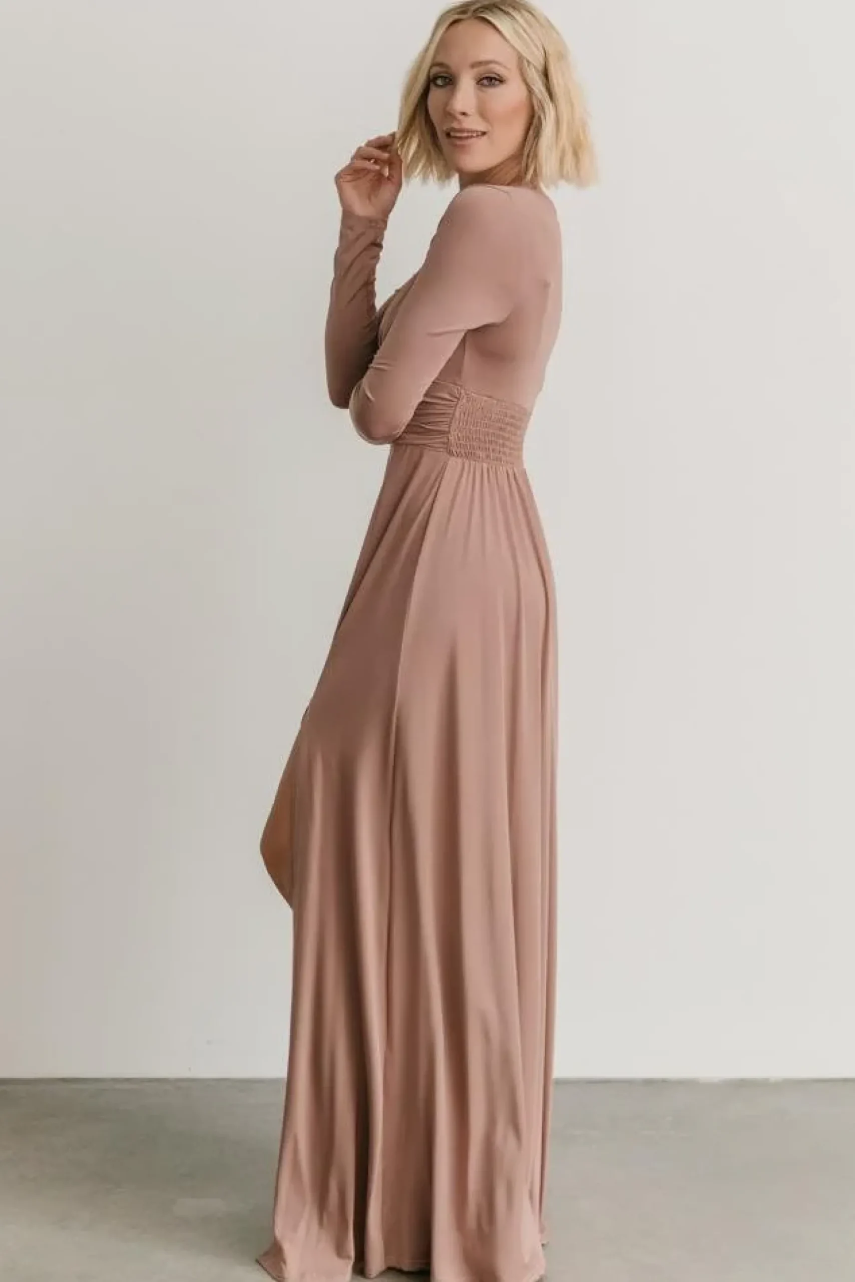 Baltic Born maxi dresses|WEDDING SUITE|Arianna Maxi Dress | Dusty Mauve
