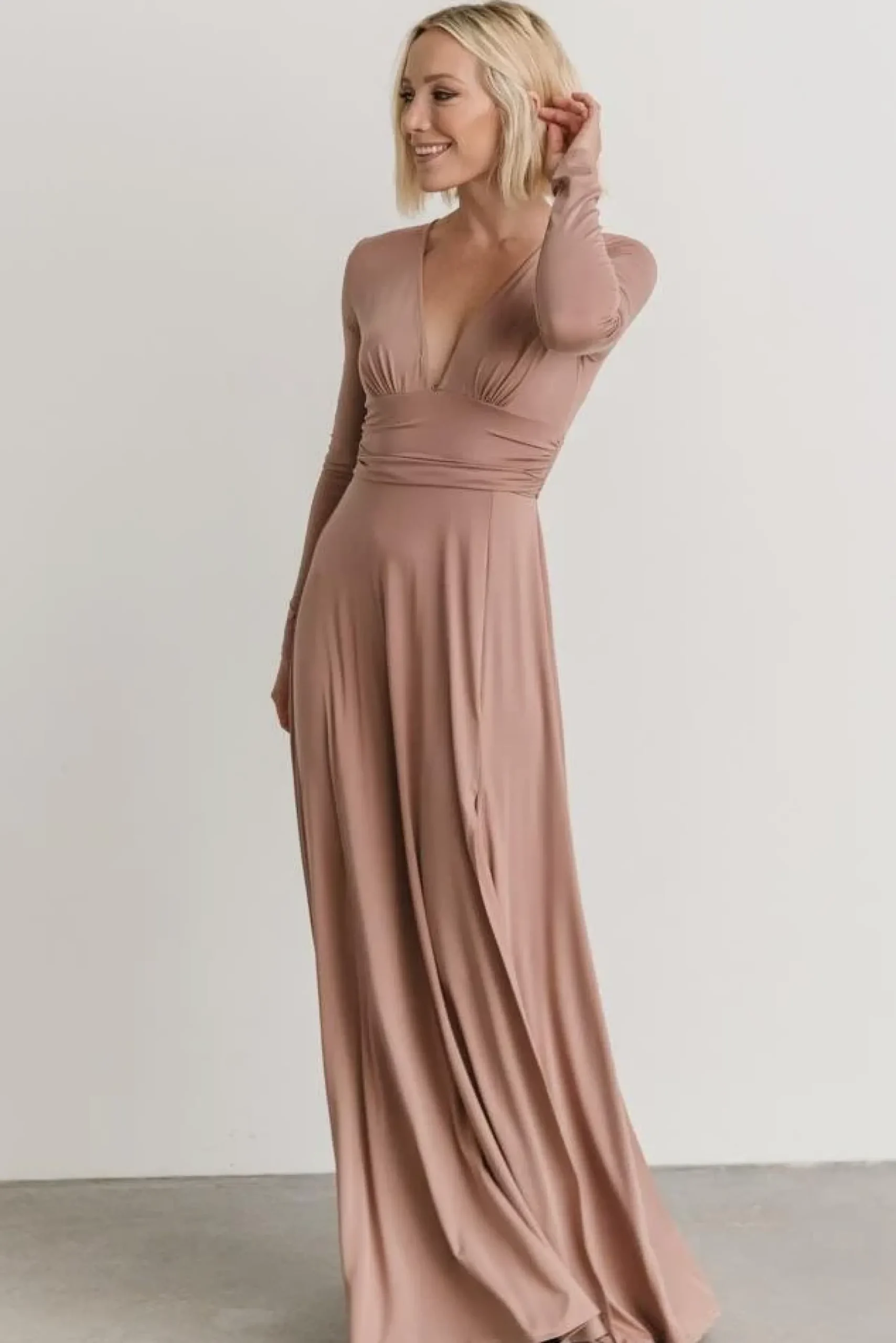 Baltic Born maxi dresses|WEDDING SUITE|Arianna Maxi Dress | Dusty Mauve