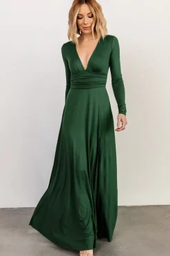 Baltic Born maxi dresses|WEDDING SUITE|Arianna Maxi Dress | Hunter Green