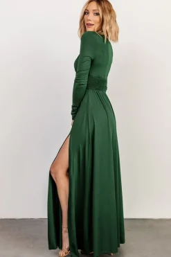 Baltic Born maxi dresses|WEDDING SUITE|Arianna Maxi Dress | Hunter Green
