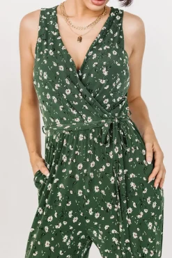Baltic Born SALE|Ashlyn Jumpsuit | Green Floral