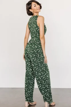 Baltic Born SALE|Ashlyn Jumpsuit | Green Floral