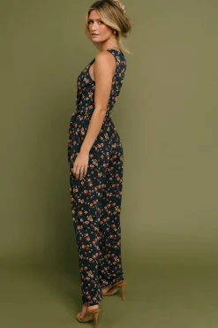 Baltic Born SALE|Ashlyn Jumpsuit | Navy Floral