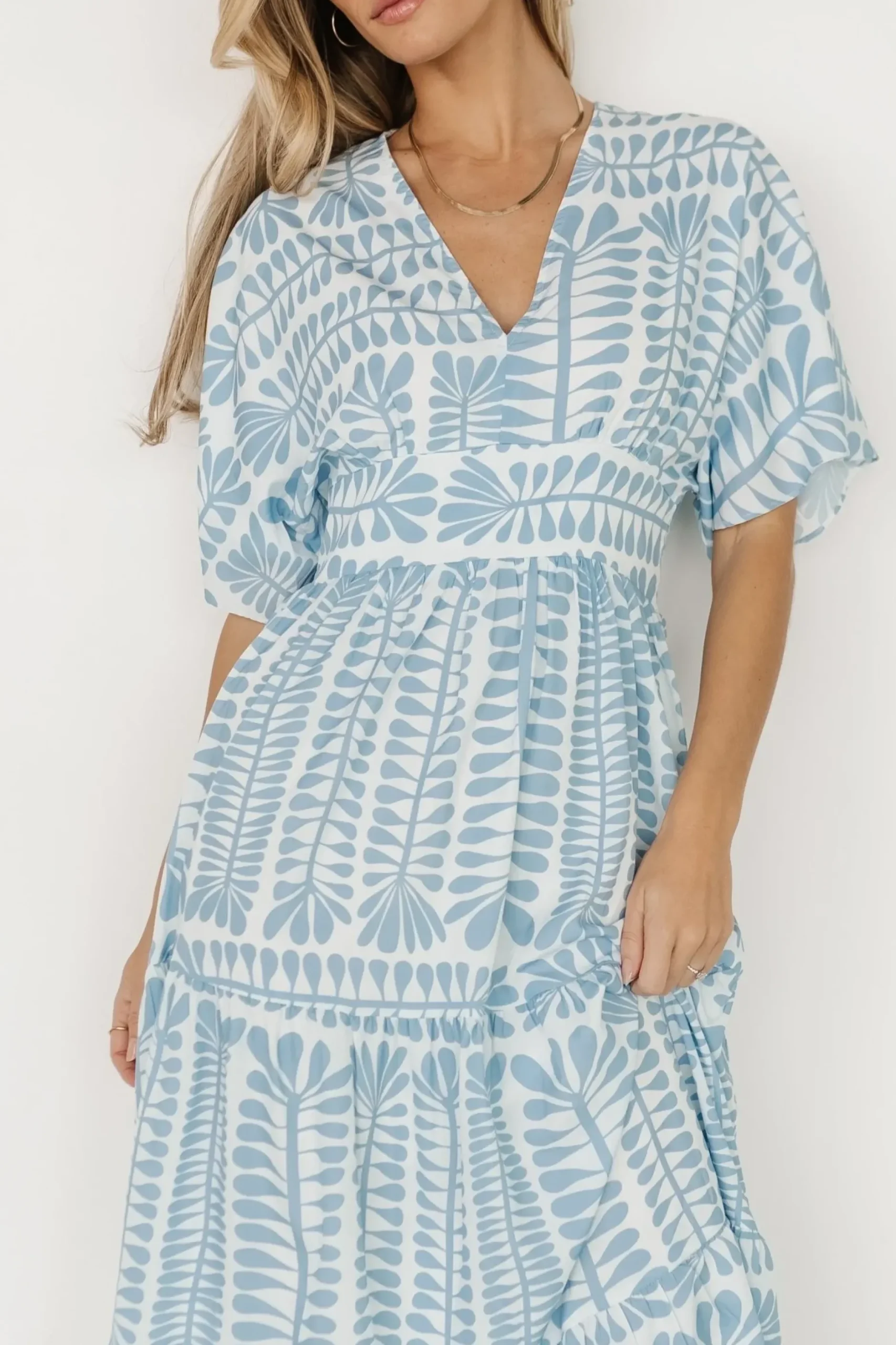Baltic Born COMING SOON|Austin Kimono Dress | Blue Print