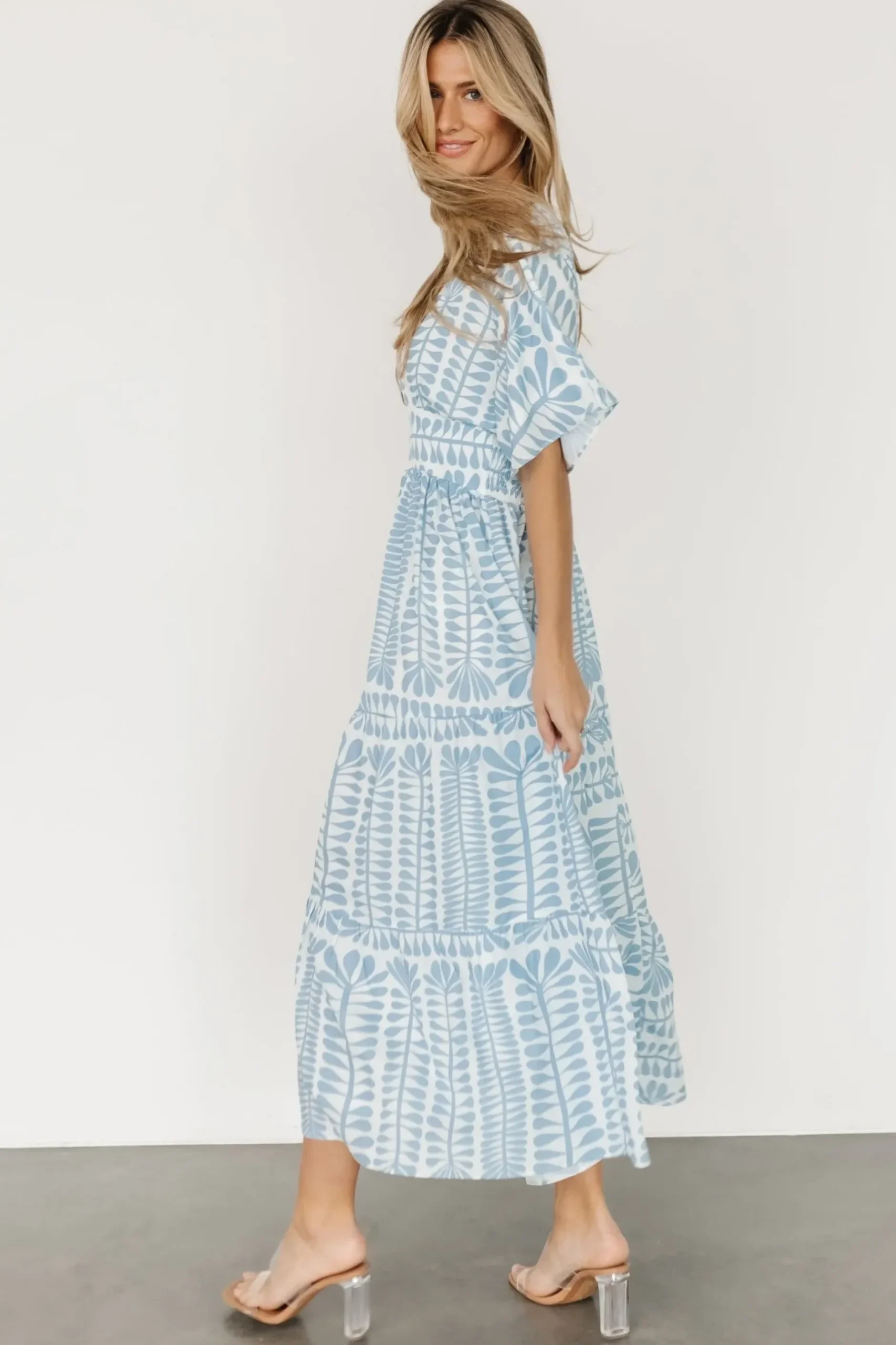 Baltic Born COMING SOON|Austin Kimono Dress | Blue Print