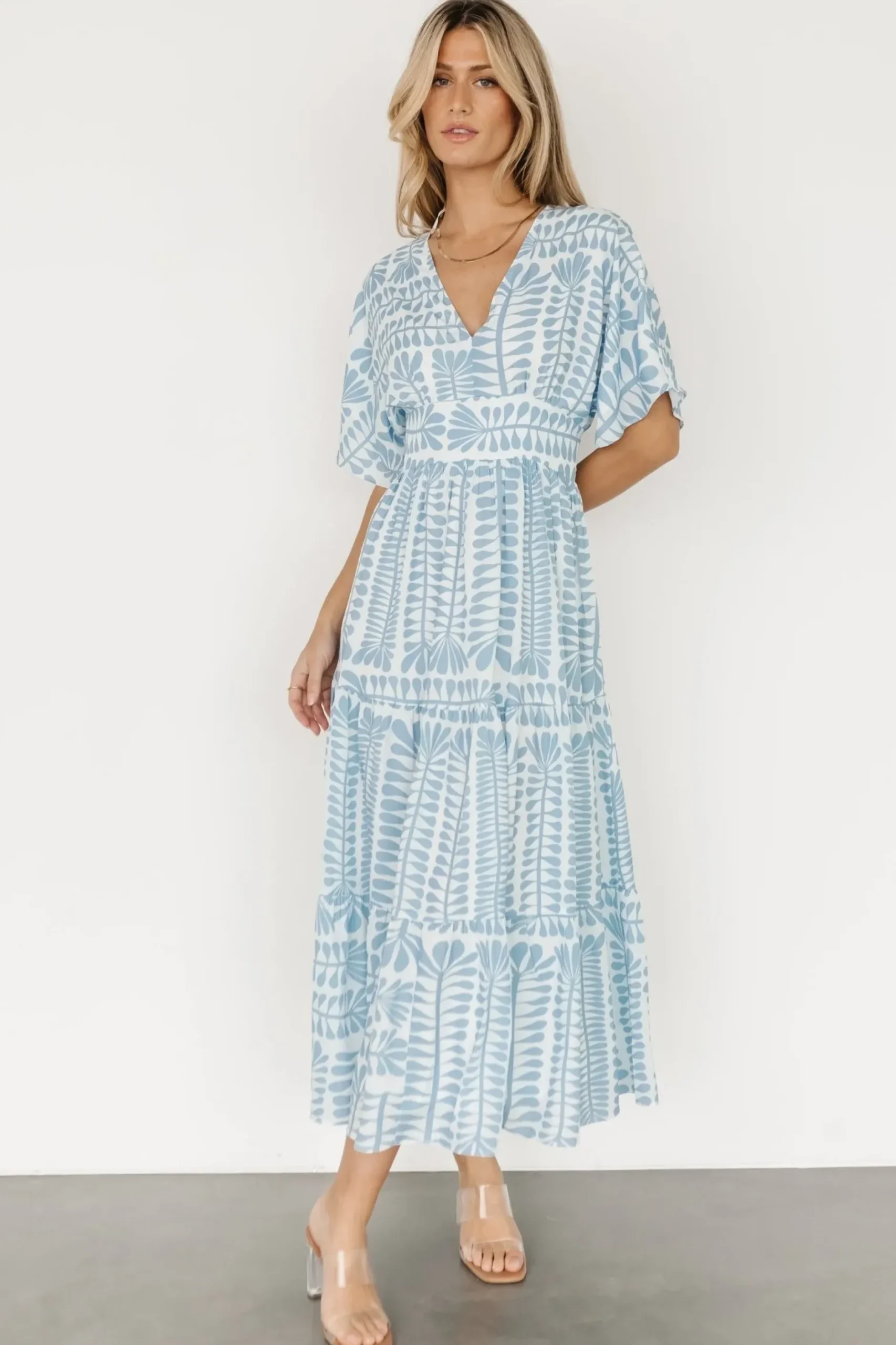 Baltic Born COMING SOON|Austin Kimono Dress | Blue Print