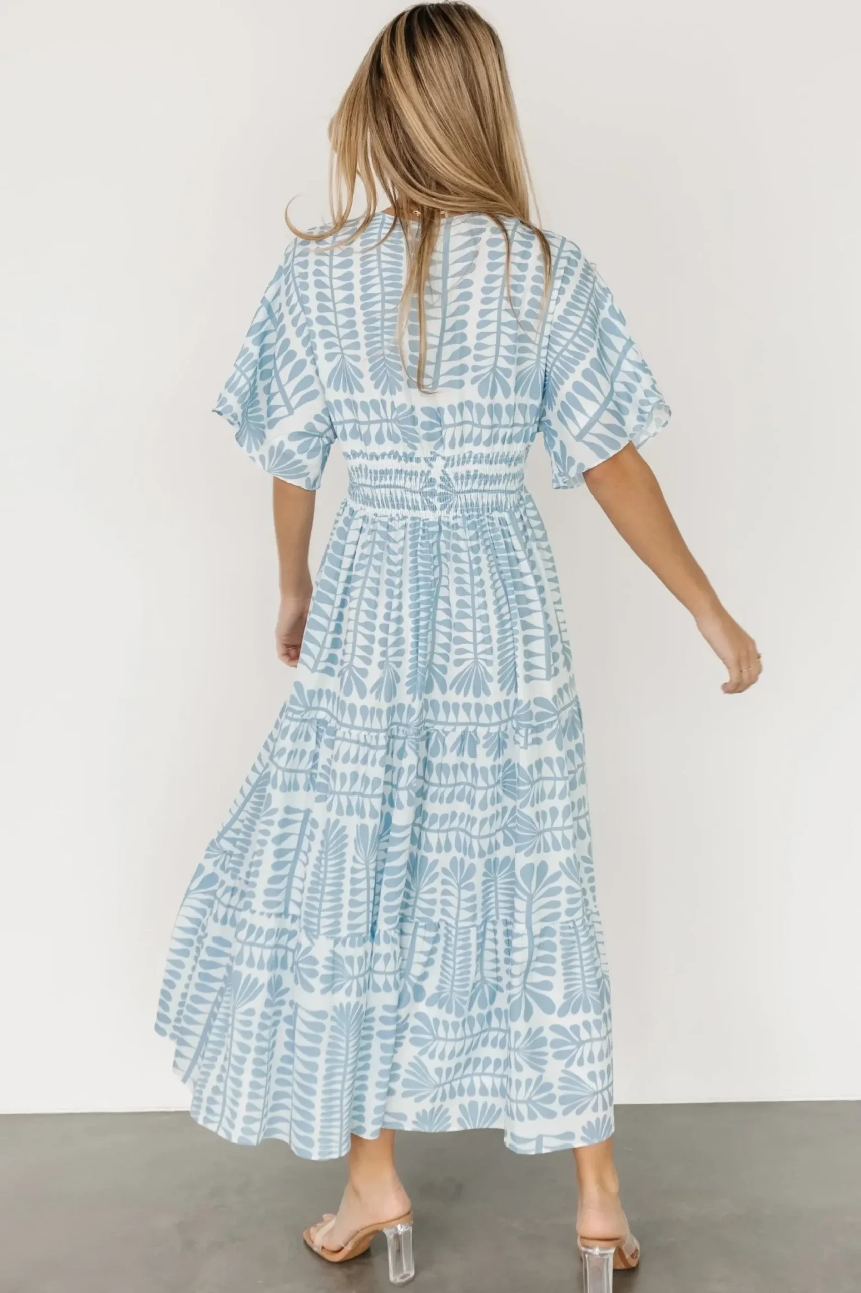 Baltic Born COMING SOON|Austin Kimono Dress | Blue Print
