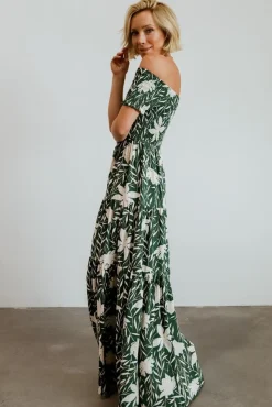 Baltic Born maxi dresses|Becca Smocked Maxi Dress | Green