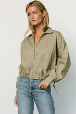 Baltic Born outerwear|Beckett Bomber Jacket | Olive