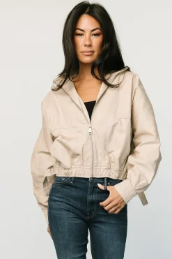 Baltic Born outerwear|Beckett Bomber Jacket | Tan