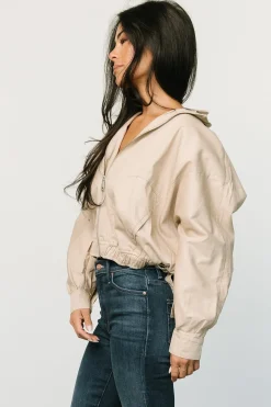 Baltic Born outerwear|Beckett Bomber Jacket | Tan