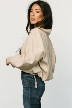 Baltic Born outerwear|Beckett Bomber Jacket | Tan