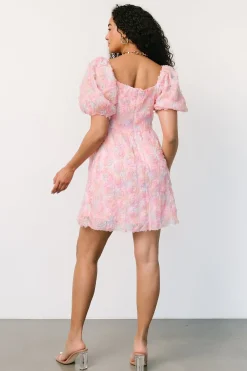Baltic Born short dresses|Bette Mini Dress | Pink Floral