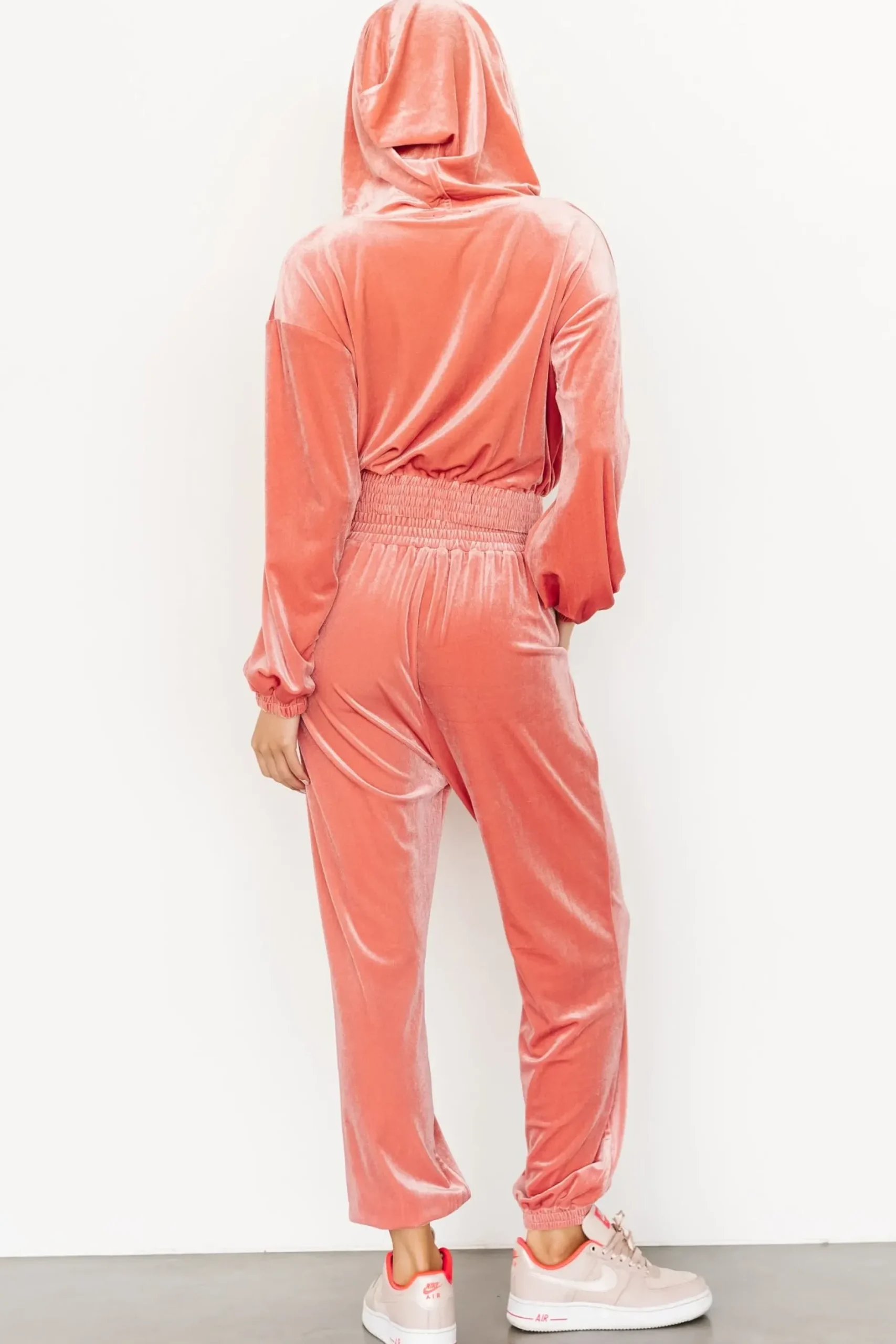 Baltic Born pants|Bewitched Velvet Jogger Pants | Pink