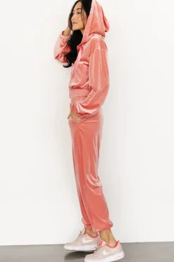 Baltic Born pants|Bewitched Velvet Jogger Pants | Pink