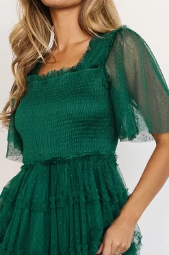 Baltic Born COMING SOON|Bexley Tulle Dress | Dark Green