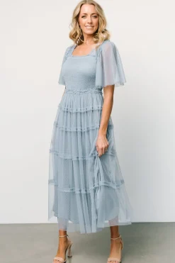 Baltic Born COMING SOON|Bexley Tulle Dress | Dusty Blue