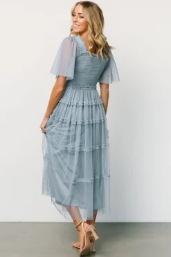 Baltic Born COMING SOON|Bexley Tulle Dress | Dusty Blue