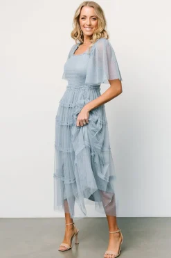 Baltic Born COMING SOON|Bexley Tulle Dress | Dusty Blue