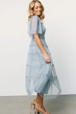 Baltic Born COMING SOON|Bexley Tulle Dress | Dusty Blue