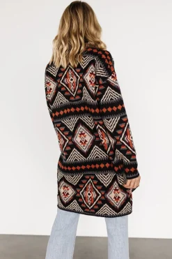 Baltic Born cardigans|EXTENDED SIZING|Billings Knit Cardigan | Black Multi