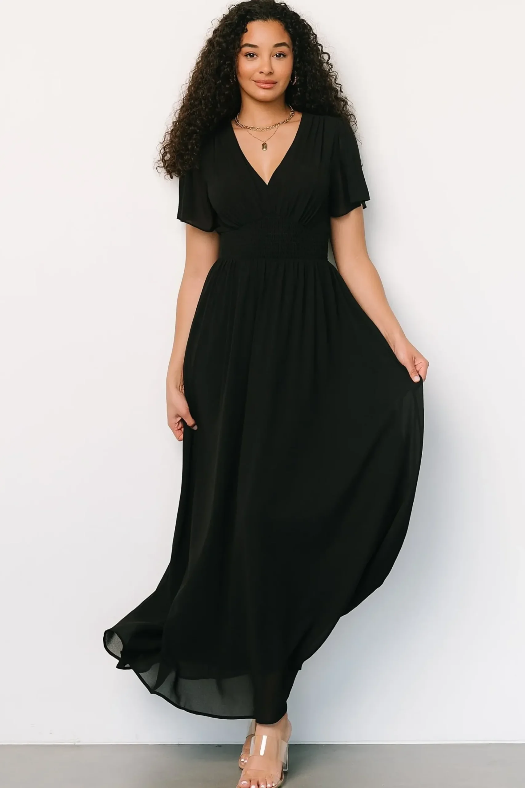 Baltic Born DRESSES|maxi dresses|Birdie Maxi Dress | Black