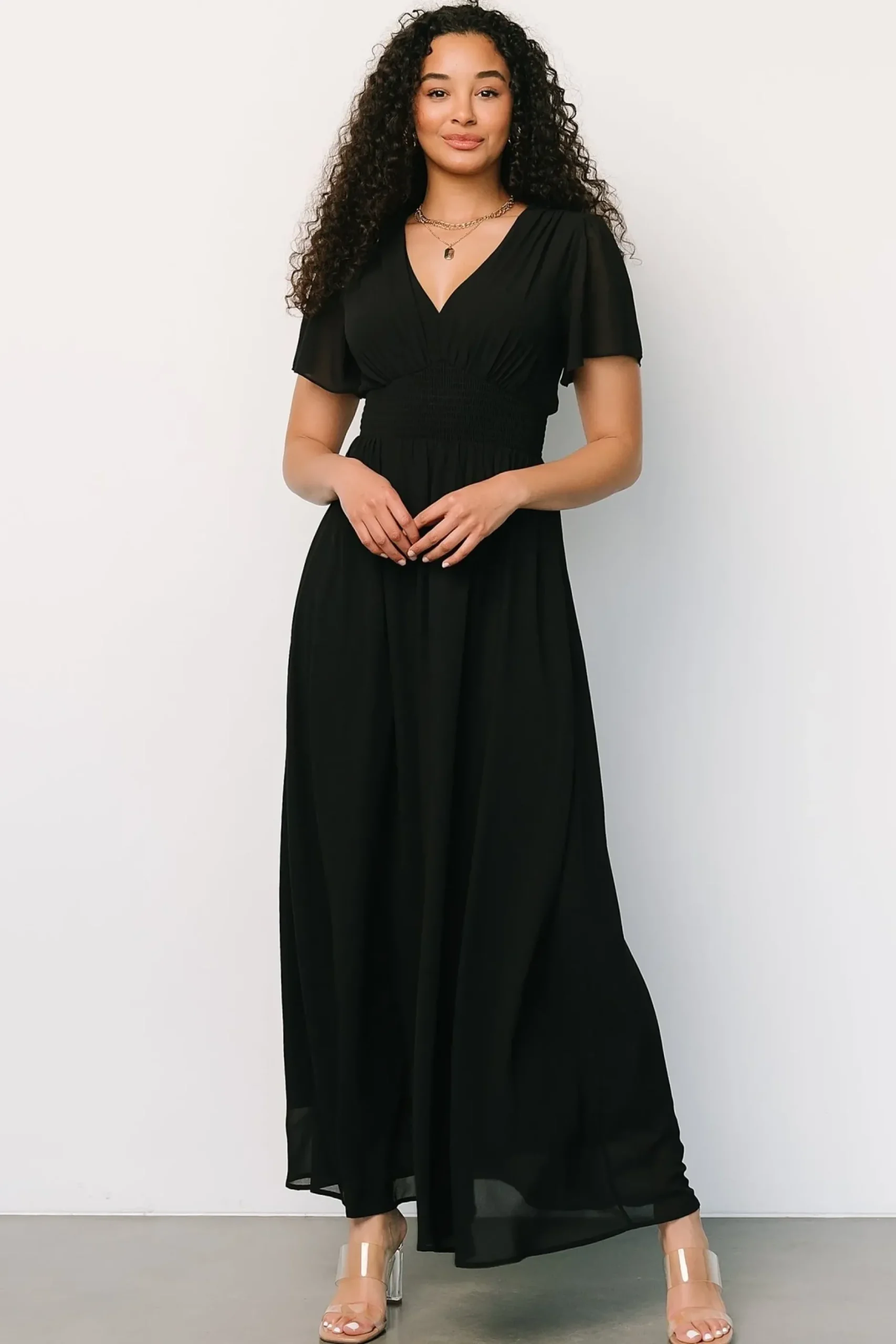 Baltic Born DRESSES|maxi dresses|Birdie Maxi Dress | Black