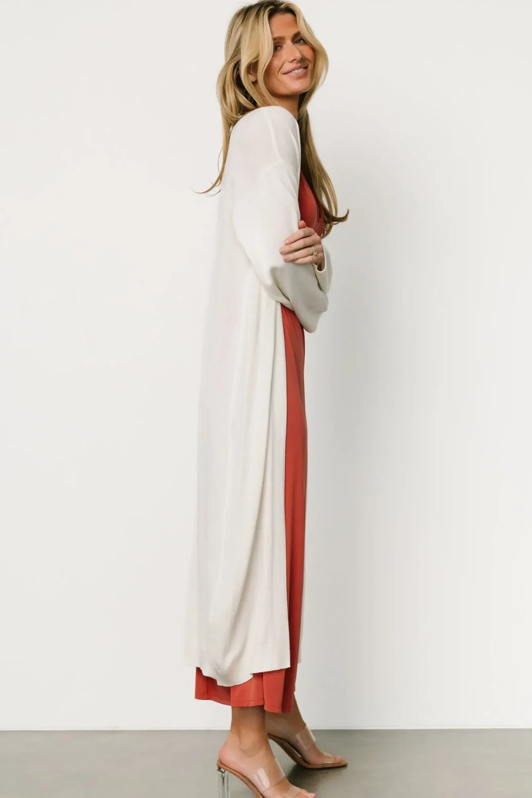 Baltic Born cardigans|Blanche Long Cardigan | Ivory