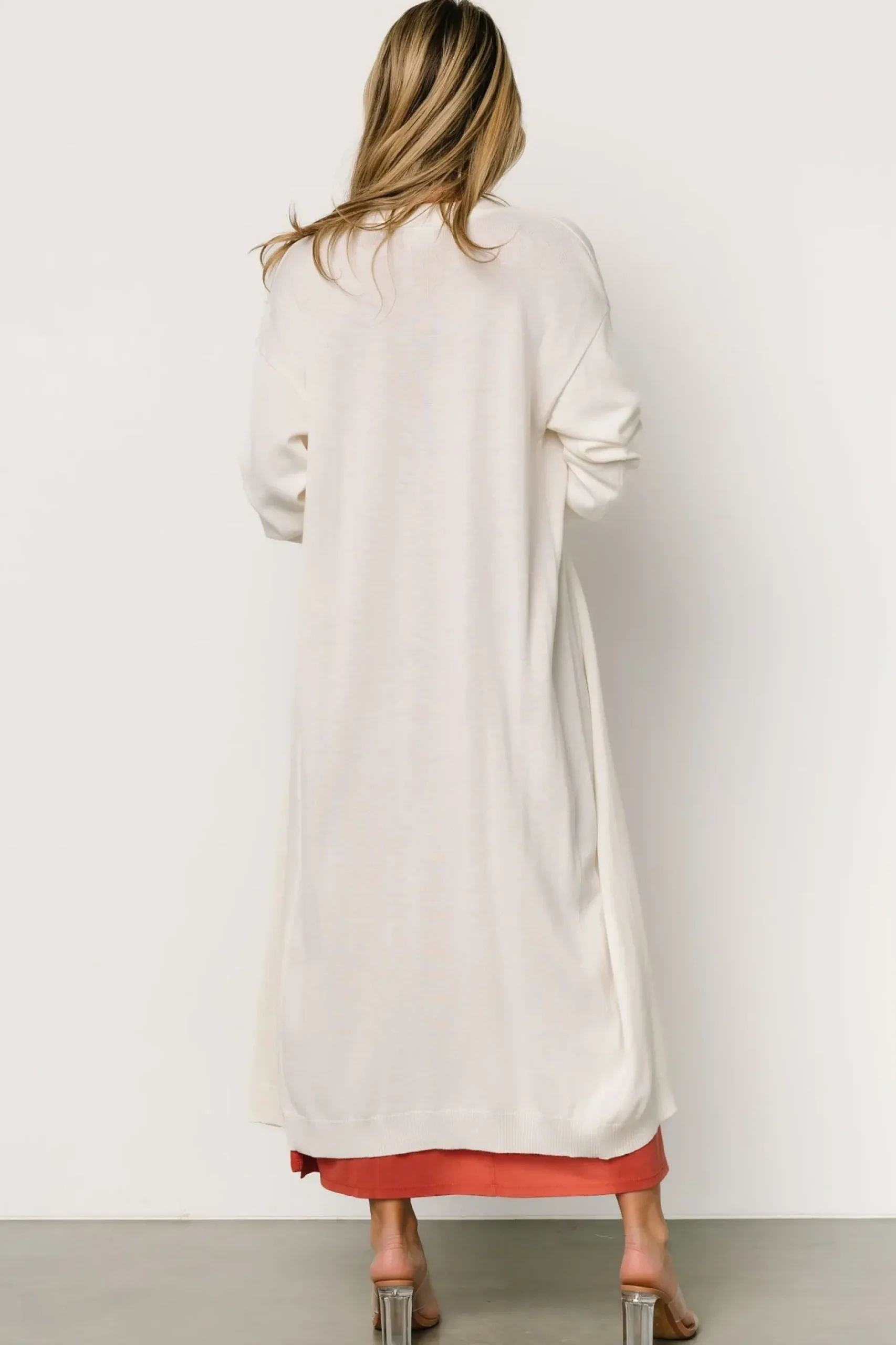 Baltic Born cardigans|Blanche Long Cardigan | Ivory