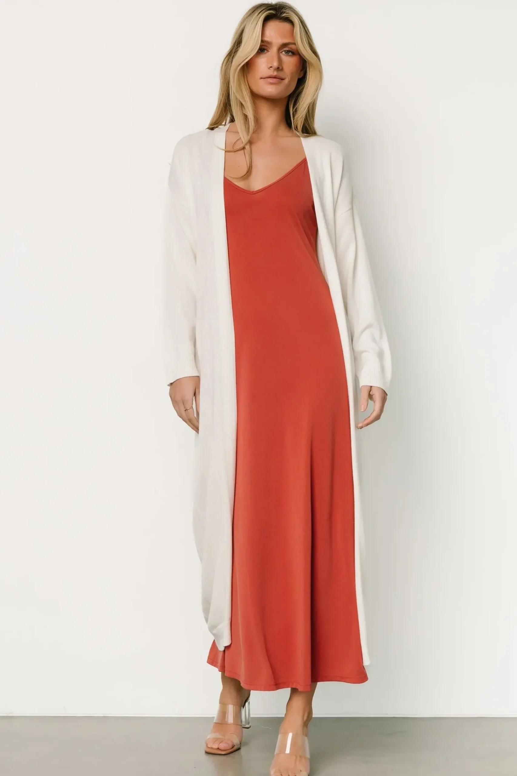 Baltic Born cardigans|Blanche Long Cardigan | Ivory