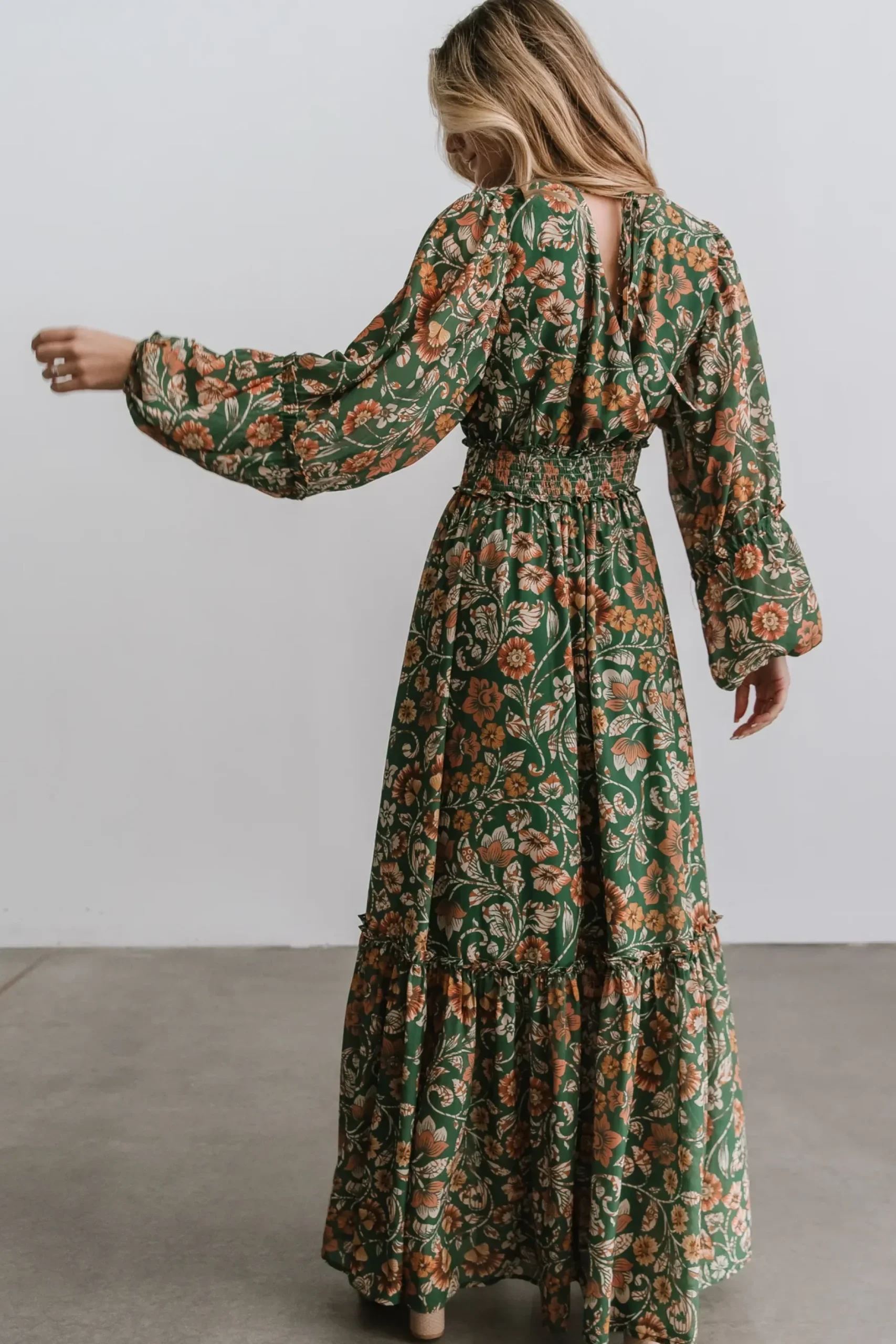 Baltic Born maxi dresses|WEDDING SUITE|Bria Maxi Dress | Green Floral