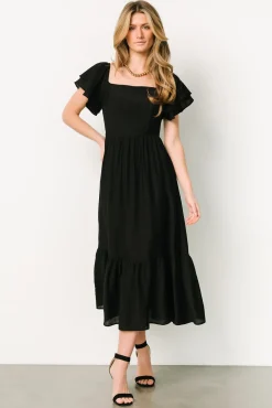 Baltic Born COMING SOON|Buttercup Midi Dress | Black