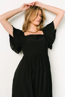 Baltic Born COMING SOON|Buttercup Midi Dress | Black