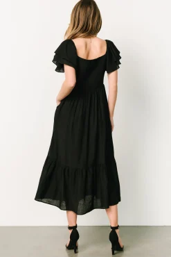 Baltic Born COMING SOON|Buttercup Midi Dress | Black