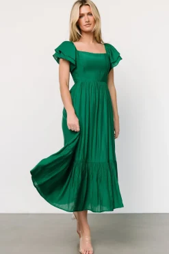 Baltic Born COMING SOON|Buttercup Midi Dress | Evergreen