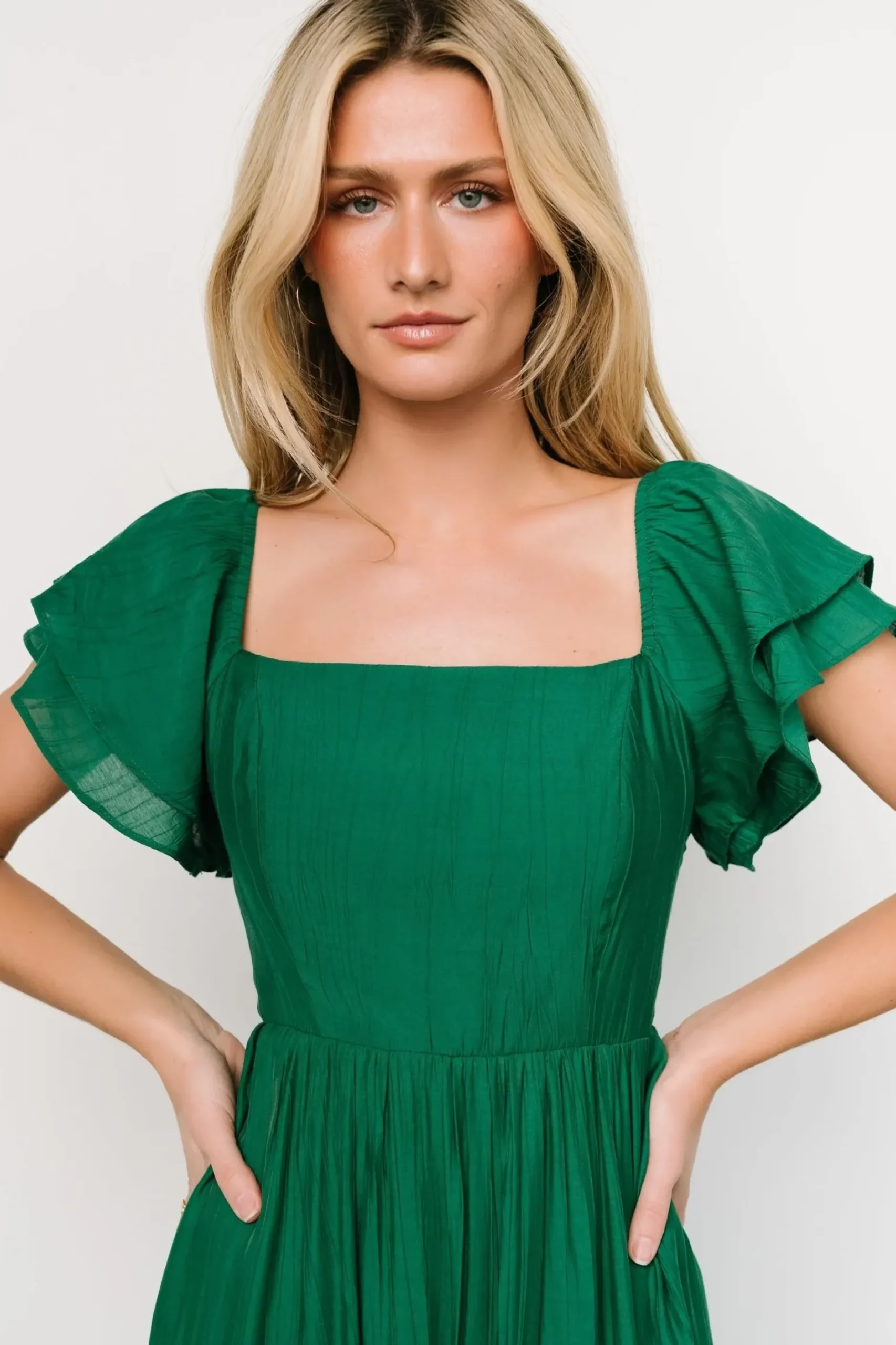 Baltic Born COMING SOON|Buttercup Midi Dress | Evergreen