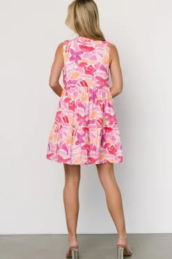 Baltic Born short dresses|Cami Short Dress | Pink Multi